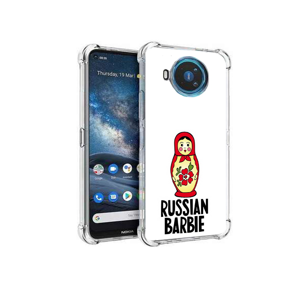 

Чехол MyPads Tocco для Nokia X100 матрешка (PT227057.109.459), Прозрачный, Tocco