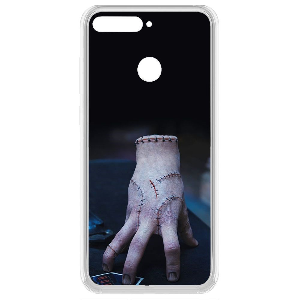

Чехол-накладка Krutoff Clear Case Уэнсдей Аддамс - Вещь для Huawei Y6 Prime (2018)