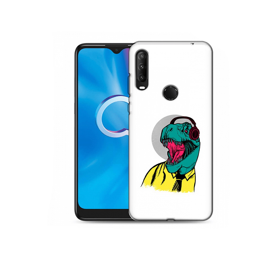 

Чехол MyPads Tocco для Alcatel 1S (2020) 5028Y дино (PT145668.665.326), Прозрачный, Tocco