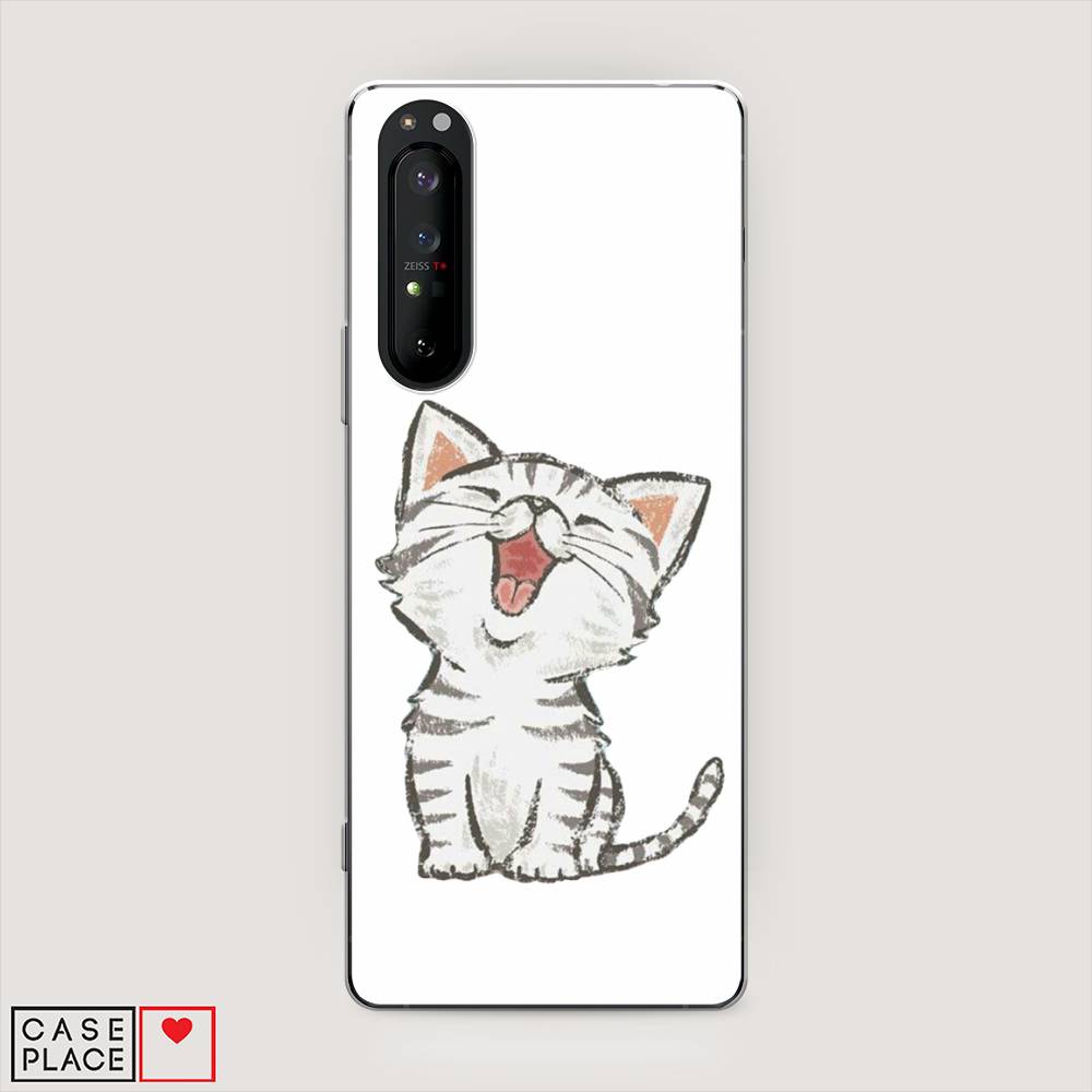

Чехол Awog на Sony Xperia 1 II "Котенок рисованный", Разноцветный, 54550-1