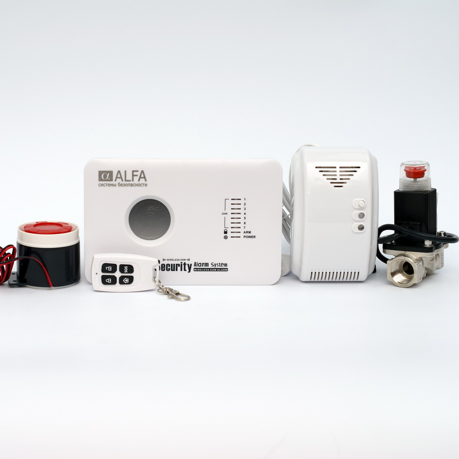 ALFA Сигнализатор загазованности с SMS-оповещением alfa сигнализатор загазованности метан с wifi модулем alfa cз 3 1
