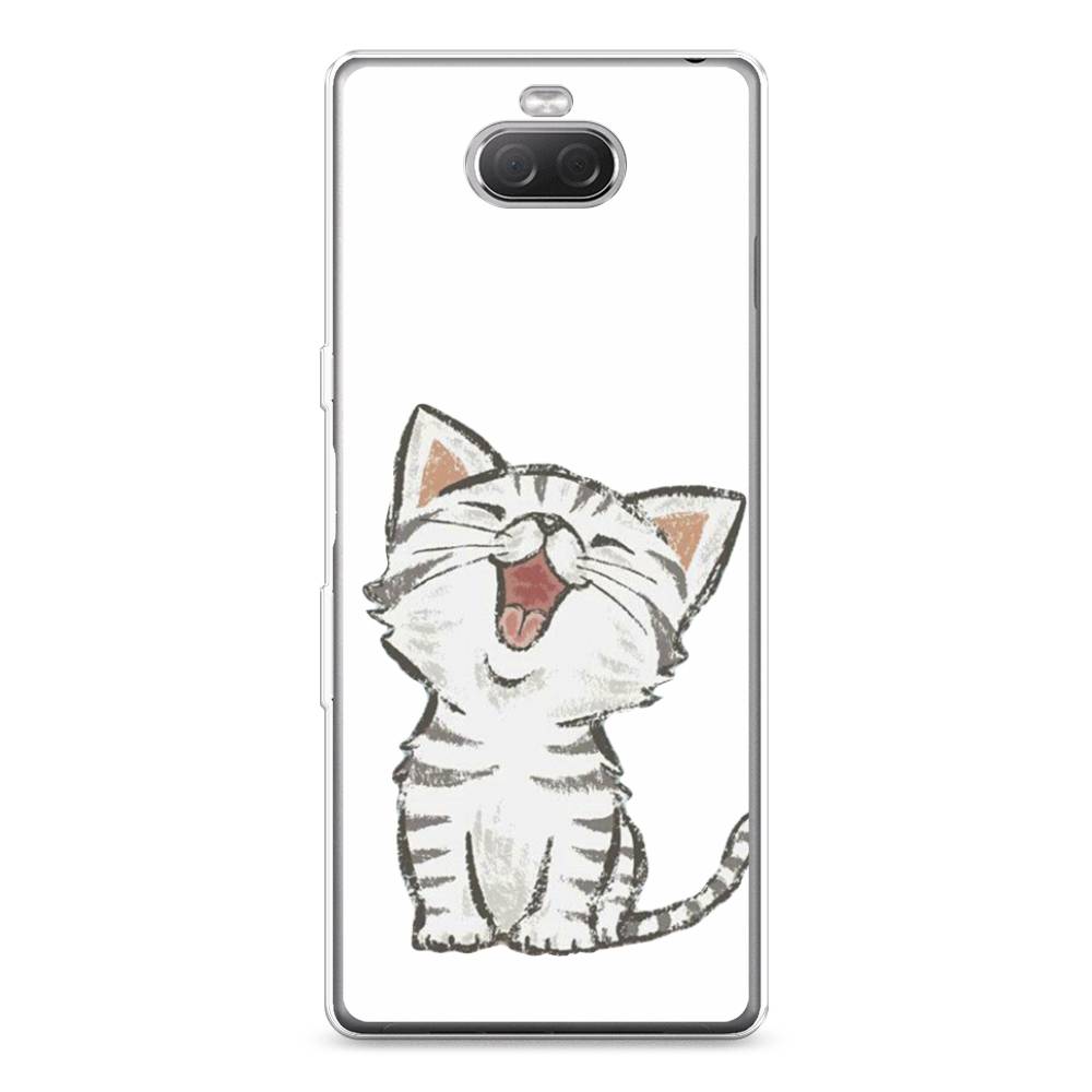 

Силиконовый чехол "Котенок рисованный" на Sony Xperia 10 Plus, 54150-1