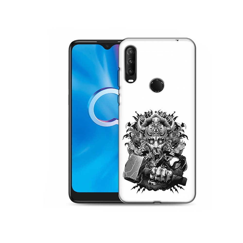 

Чехол MyPads Tocco для Alcatel 1S (2020) 5028Y злой тор (PT145668.665.363), Прозрачный, Tocco