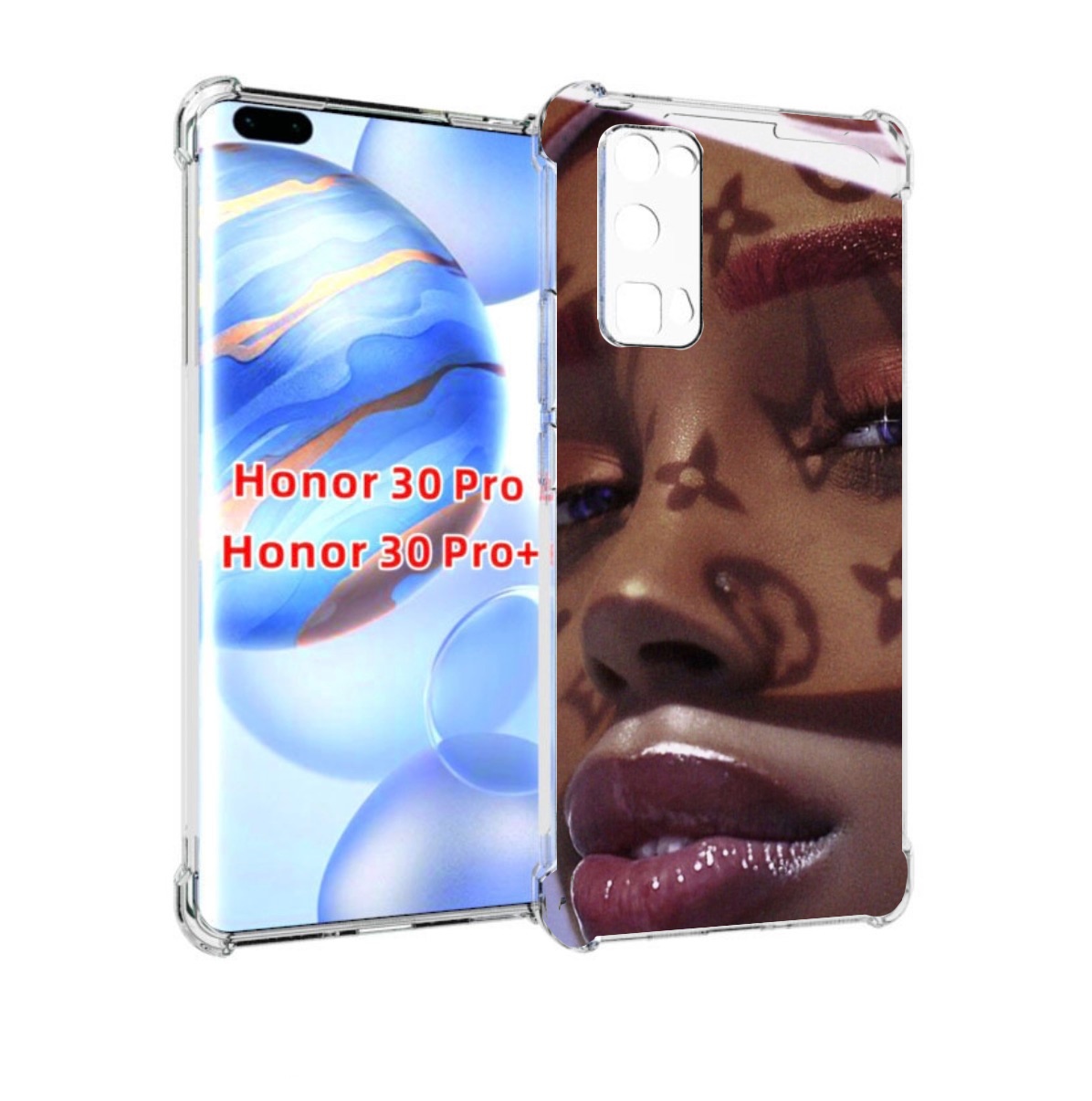 

Чехол бампер MyPads лицо девушки тень женский для Honor 3, Прозрачный, Tocco