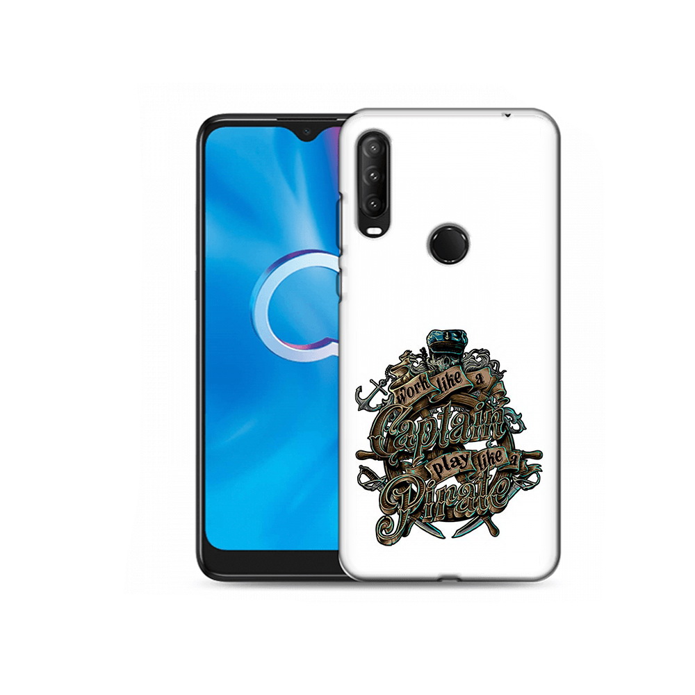 

Чехол MyPads Tocco для Alcatel 1S (2020) 5028Y капитан пиратов (PT145668.665.385), Прозрачный, Tocco