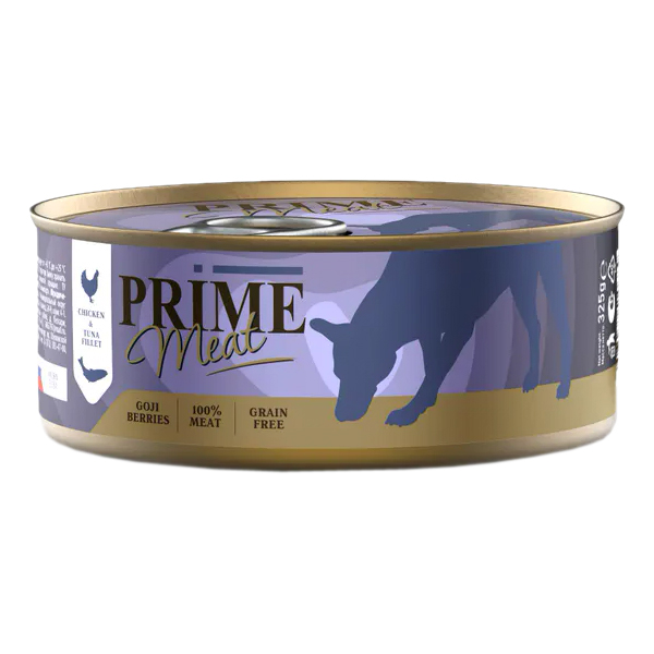 

Prime Курица с тунцом, филе в желе, для собак , 325 гр