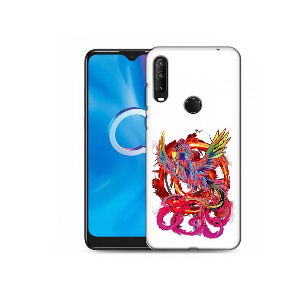 

Чехол MyPads Tocco для Alcatel 1S (2020) 5028Y красочный феникс (PT145668.665.414), Прозрачный, Tocco