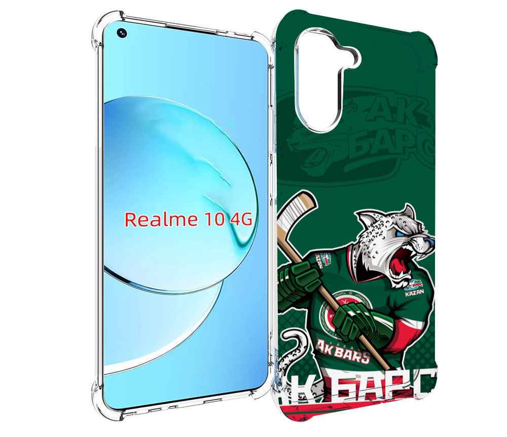 

Чехол MyPads ак барс казань для Realme 10, Прозрачный, Tocco