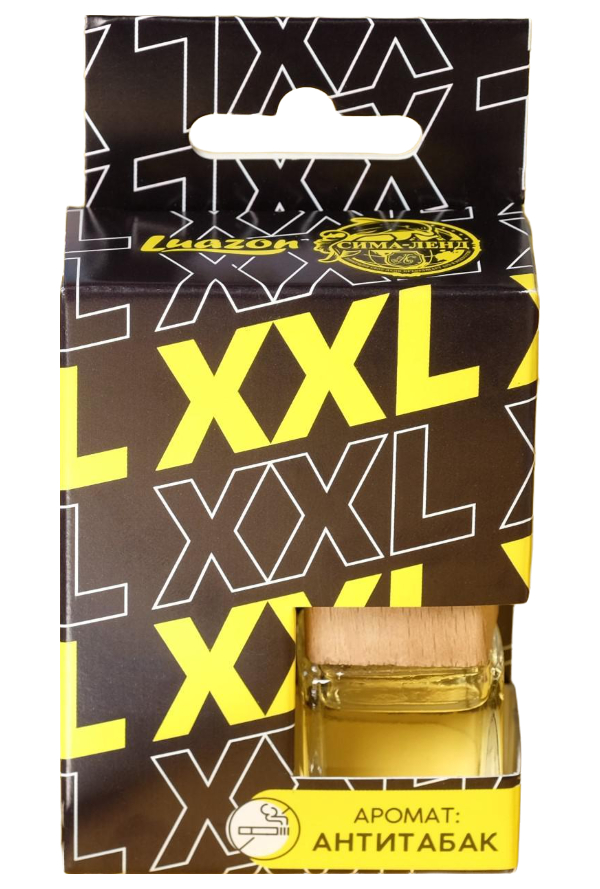 

Ароматизатор подвесной в бутылочке, размер XXL «Антитабак», Желтый