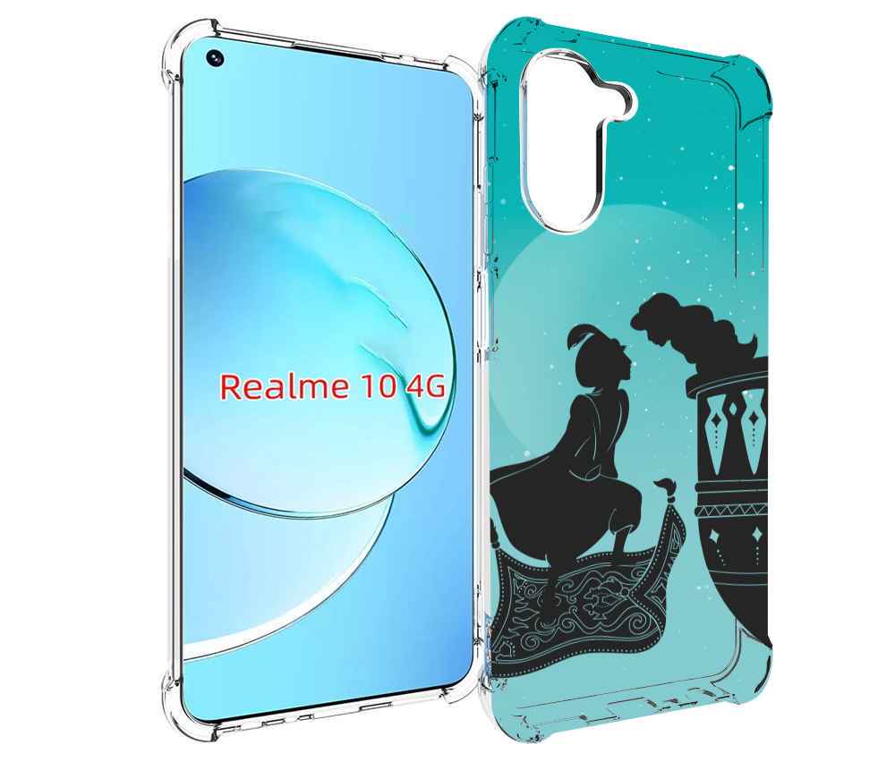 

Чехол MyPads алладин тень для Realme 10, Прозрачный, Tocco