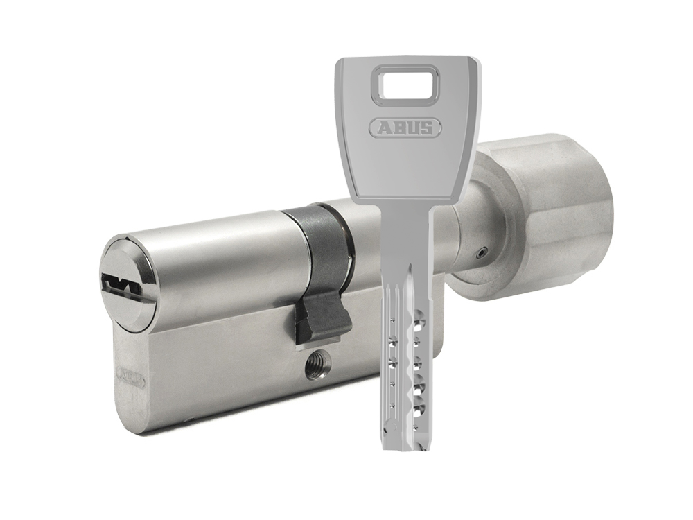 

Цилиндр ABUS X12R ключ-вертушка (размер 30х50 мм) - Никель