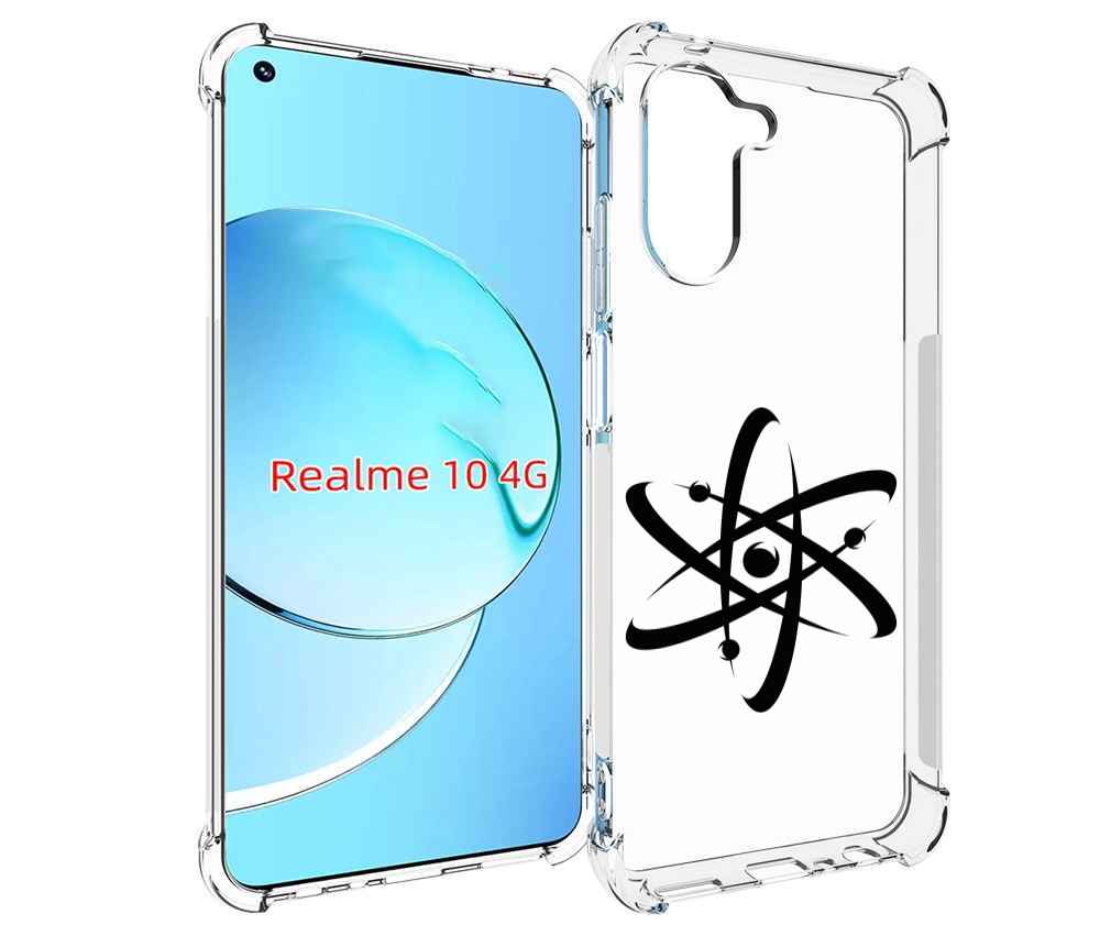 

Чехол MyPads атом для Realme 10, Прозрачный, Tocco