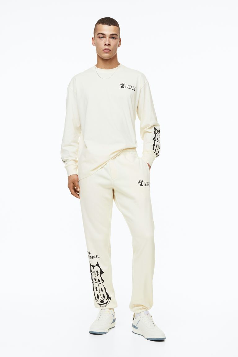 

Спортивные брюки мужские H&M 1027358011 белые XL (доставка из-за рубежа), Белый, 1027358011