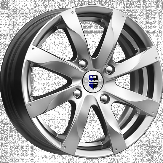 

Колесный диск K&K Джемини оригинал (КС480) (DPl) 5.5xR14 ET49 4*100 D56.6, Черный