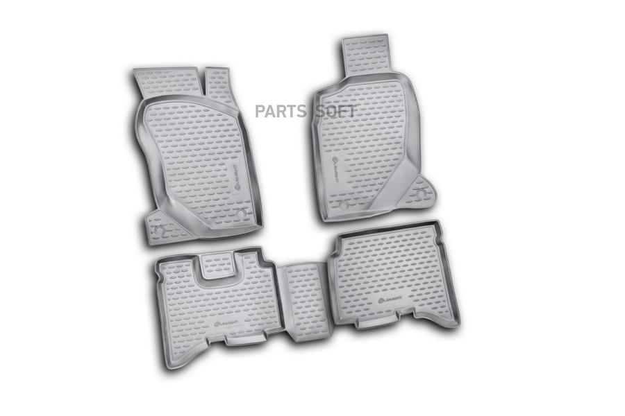 

Коврики в салон GREAT WALL Hover H3, 2010->, 4 шт. (полиуретан)