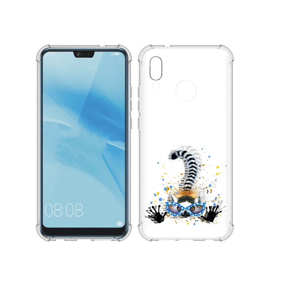 

Чехол MyPads Tocco для Huawei P20 Lite лямур (PT130405.51.454), Прозрачный, Tocco