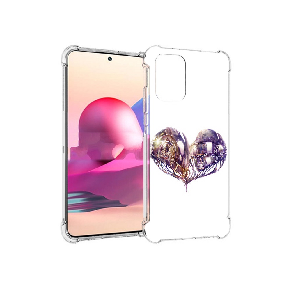 

Чехол MyPads Tocco для Xiaomi Redmi Note 10S сердце абстракция (PT158704.257.596), Прозрачный, Tocco
