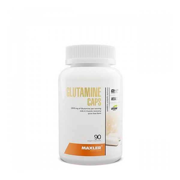 

Glutamine Vegan Caps Maxler, 90 капсул, Glutamine Vegan Caps