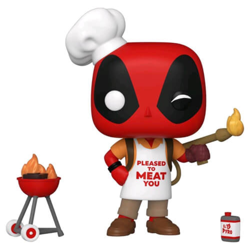 фото Фигурка funko pop! deadpool: backyard griller deadpool