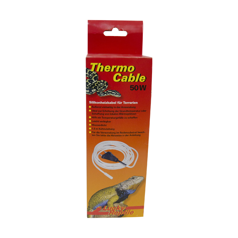 фото Термокабель для террариума lucky reptile thermo cable 50 вт, 6.5 м