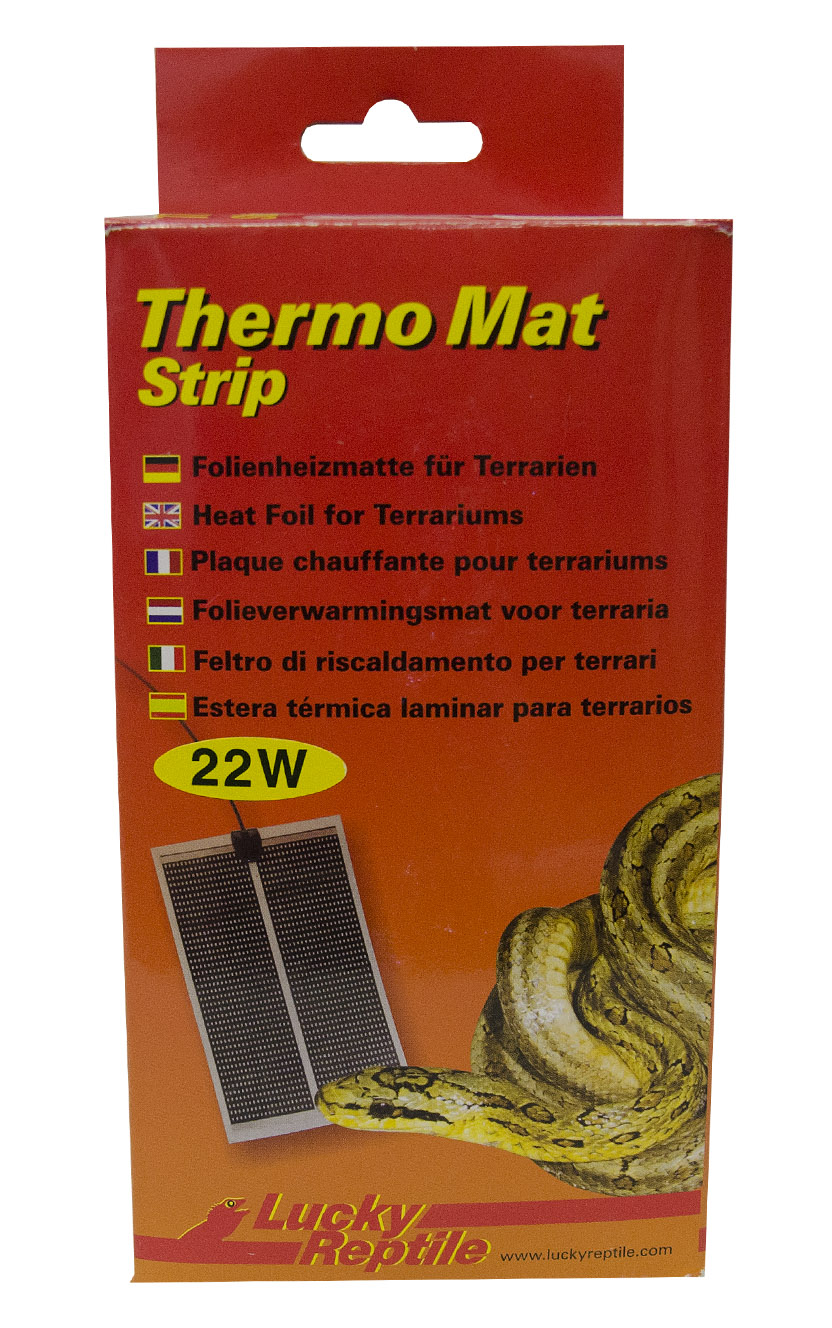 фото Термоковрик для террариума lucky reptile thermo mat strip 22 вт, 88х15 см