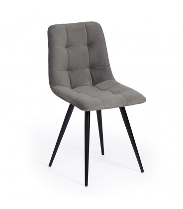 фото Стул chilly (mod. 7095-1) серый barkhat 26/черный tetchair