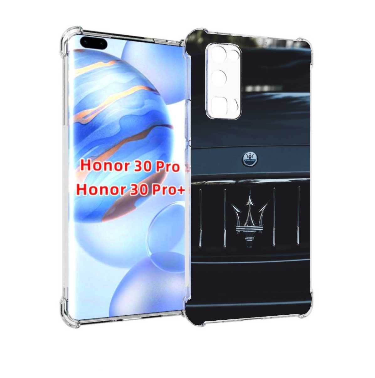 

Чехол бампер MyPads мазерати maserati 2 для Honor 30 Pro, Прозрачный, Tocco