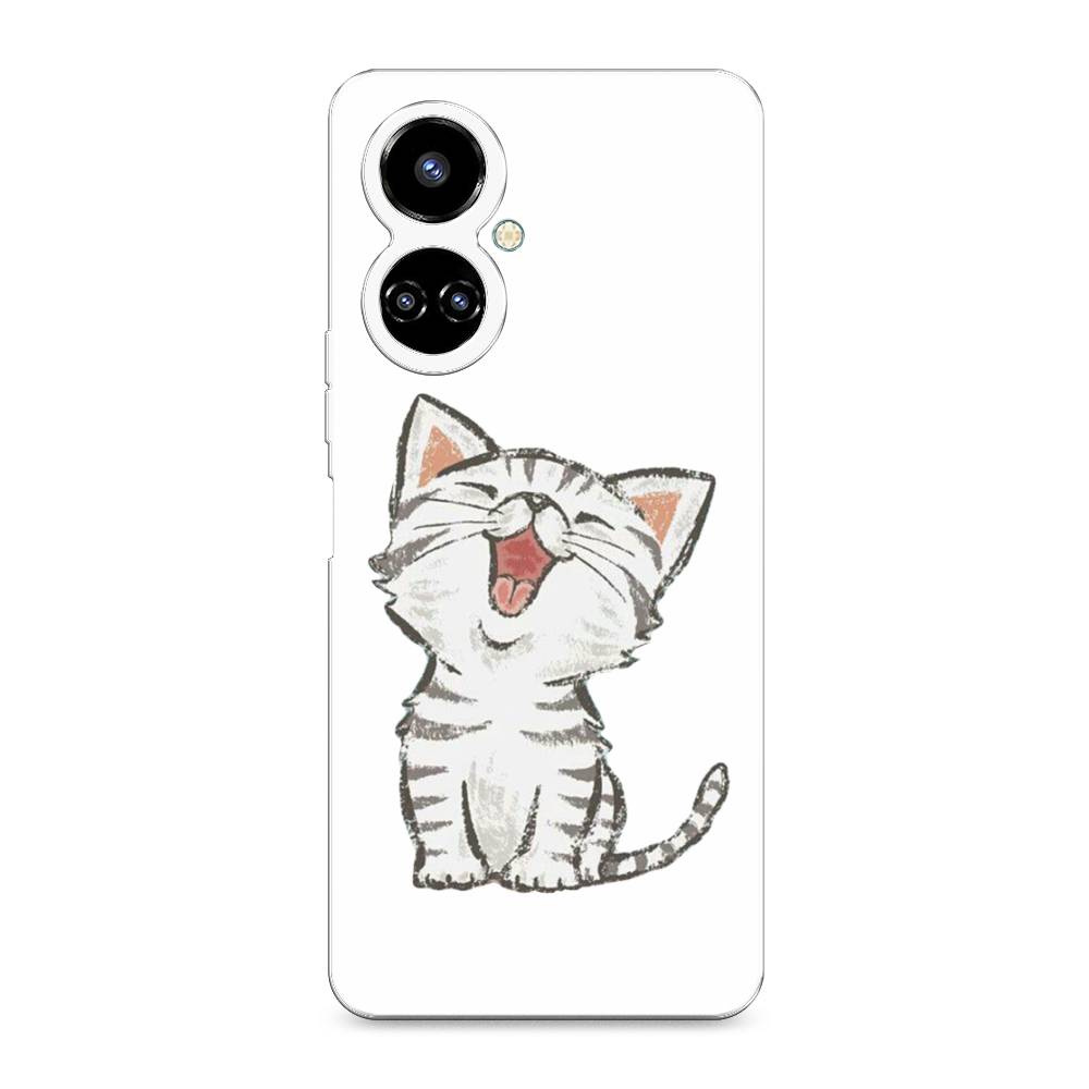 

Чехол Awog на Tecno Camon 19/19 Pro 4G "Котенок рисованный", Разноцветный, 301650-1