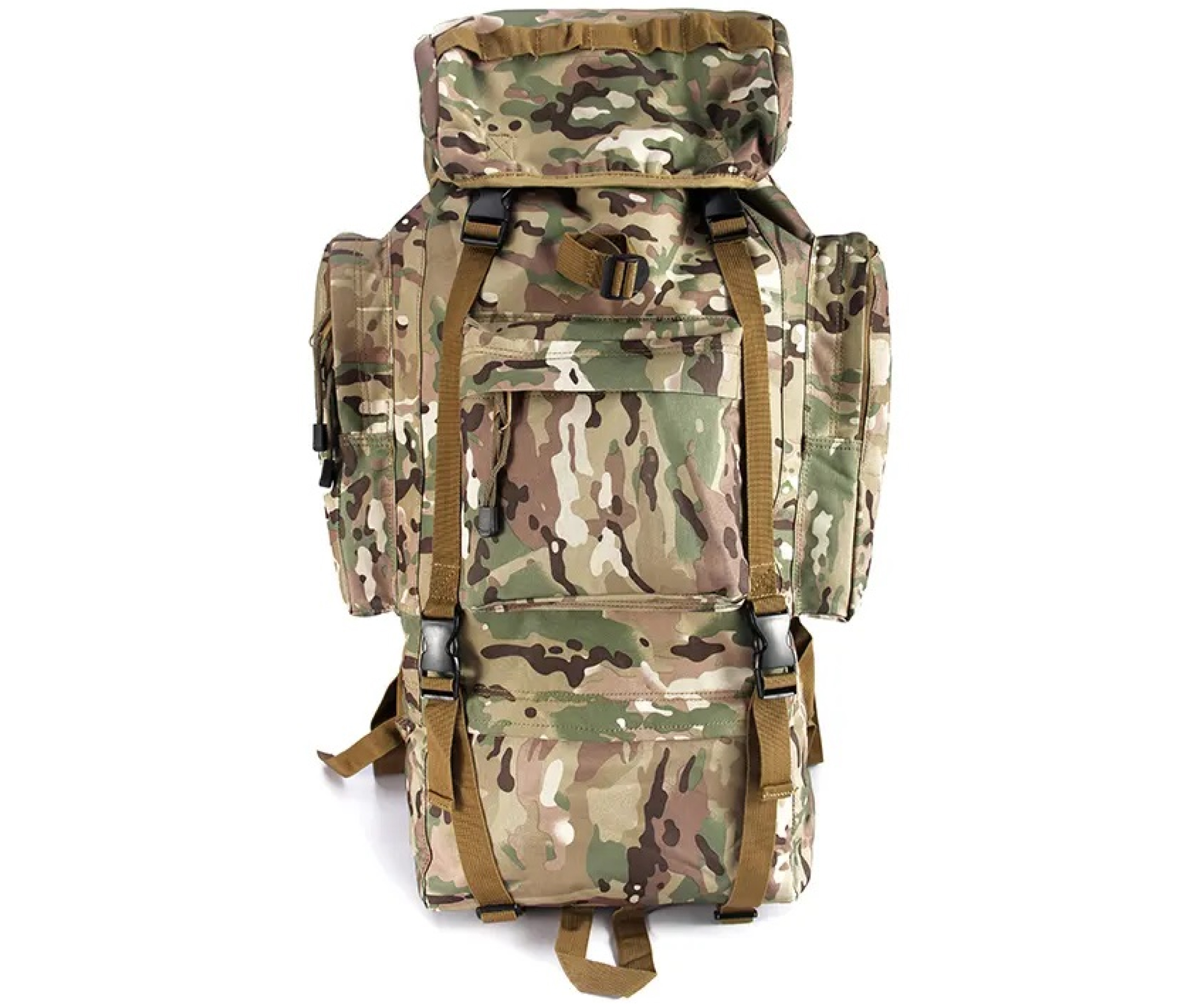 Рейдовый рюкзак Yakeda A88018-D, встроенная рама, 600D +PVC, 70 л (Multicam)
