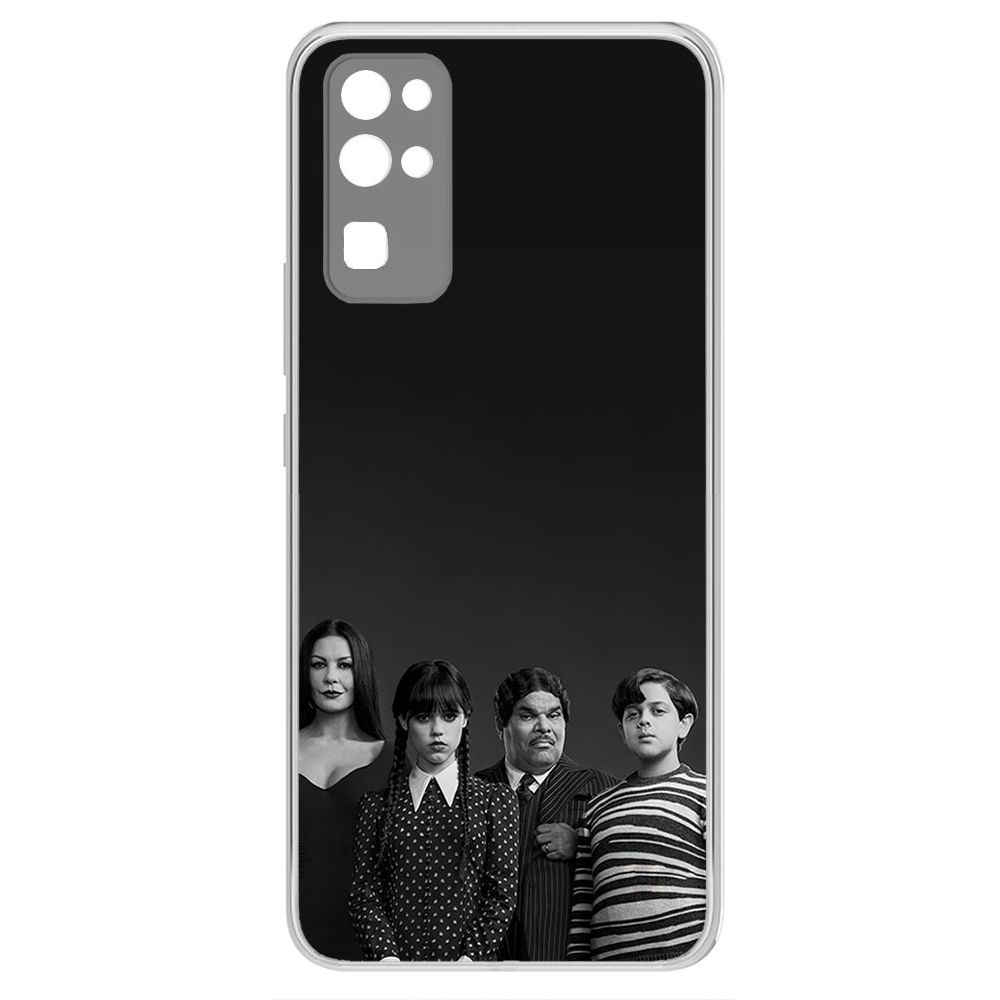 

Чехол-накладка Krutoff Clear Case Уэнсдей Аддамс - Семейка Аддамс для Honor 30