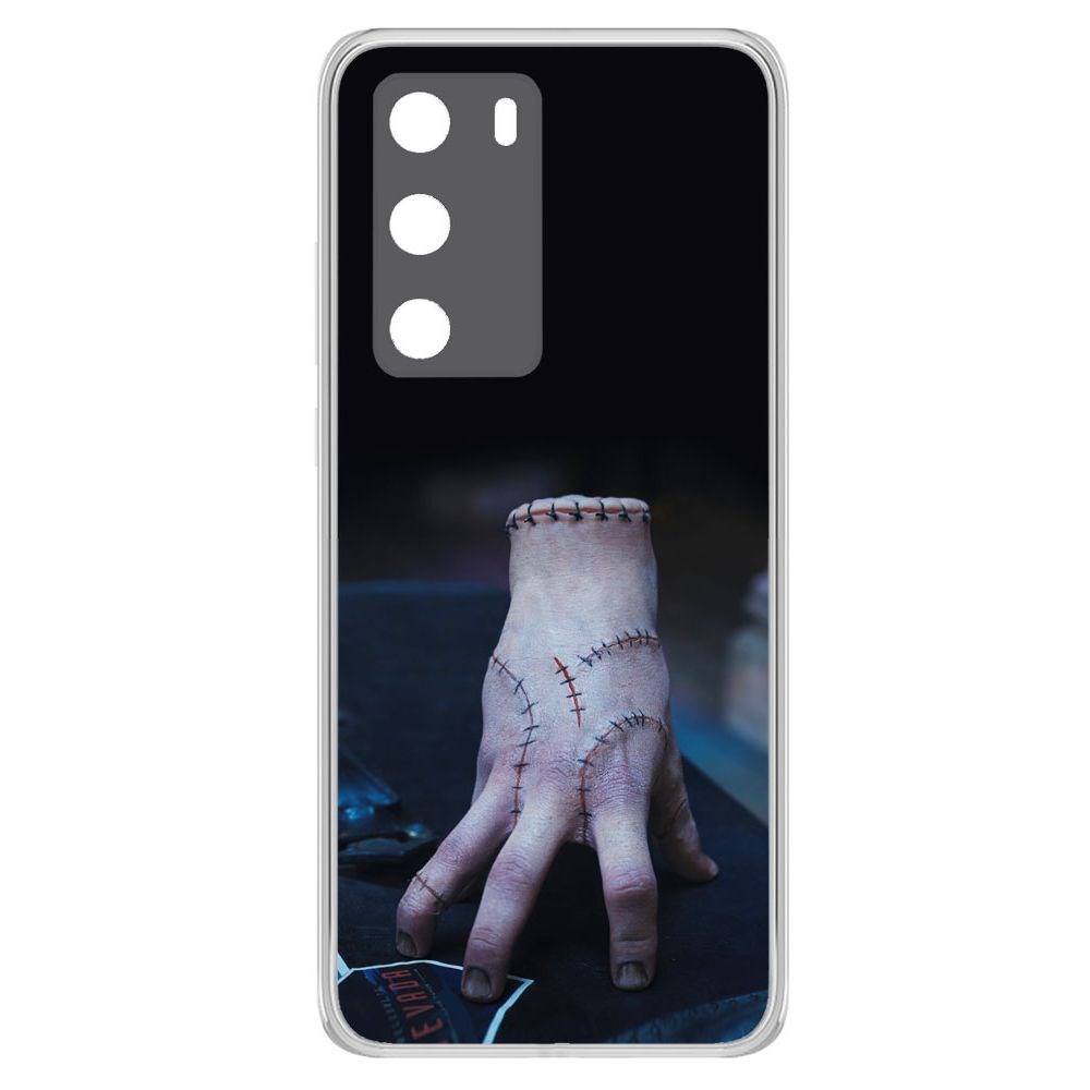 

Чехол-накладка Krutoff Clear Case Уэнсдей Аддамс - Вещь для Huawei P40