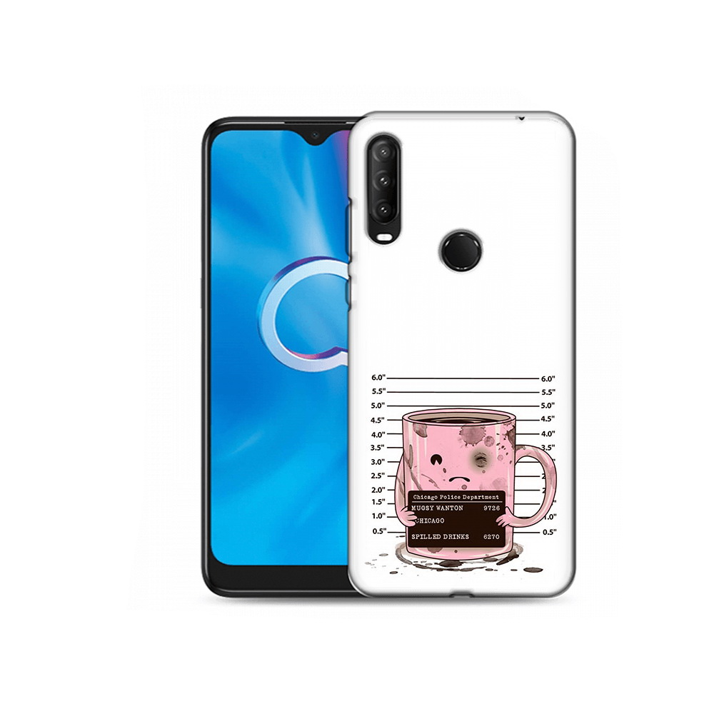

Чехол MyPads Tocco для Alcatel 1S (2020) 5028Y кружка (PT145668.665.420), Прозрачный, Tocco