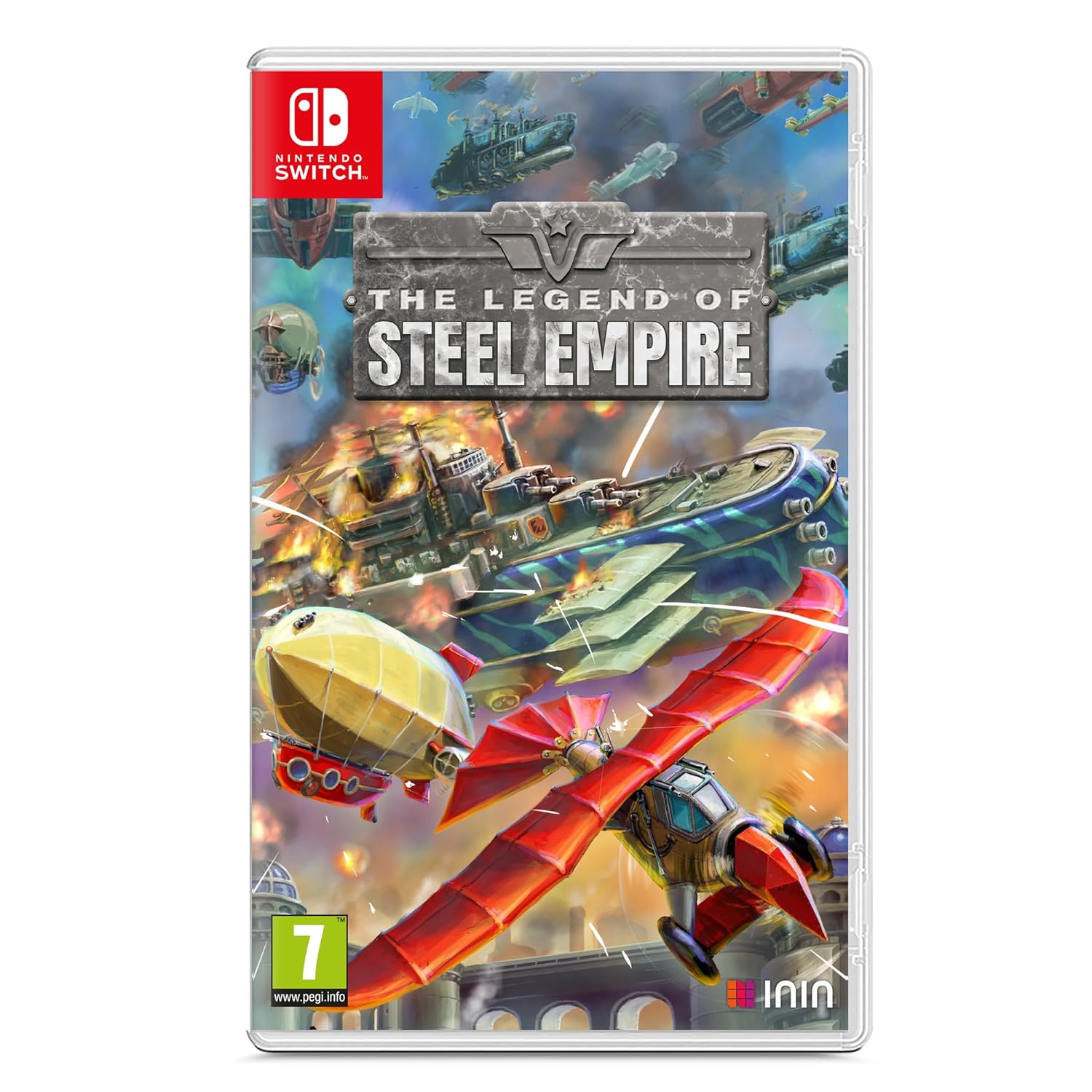 Игра The Legend of Steel Empire (Nintendo Switch, полностью на иностранном языке)