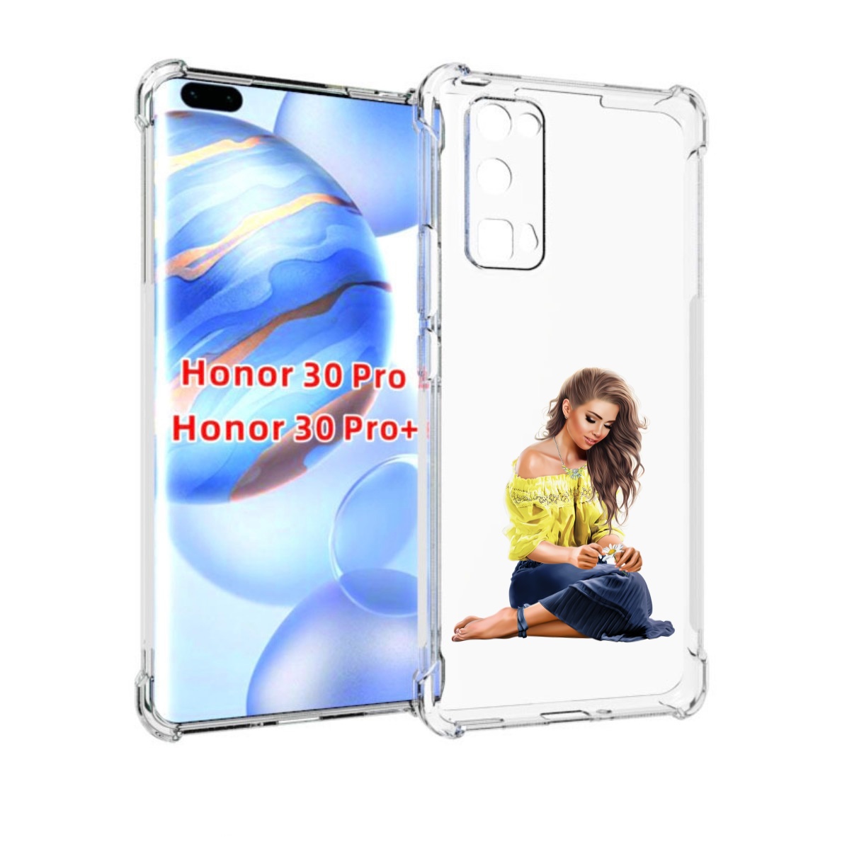 

Чехол бампер MyPads миленькая-девочка женский для Honor 3, Прозрачный, Tocco