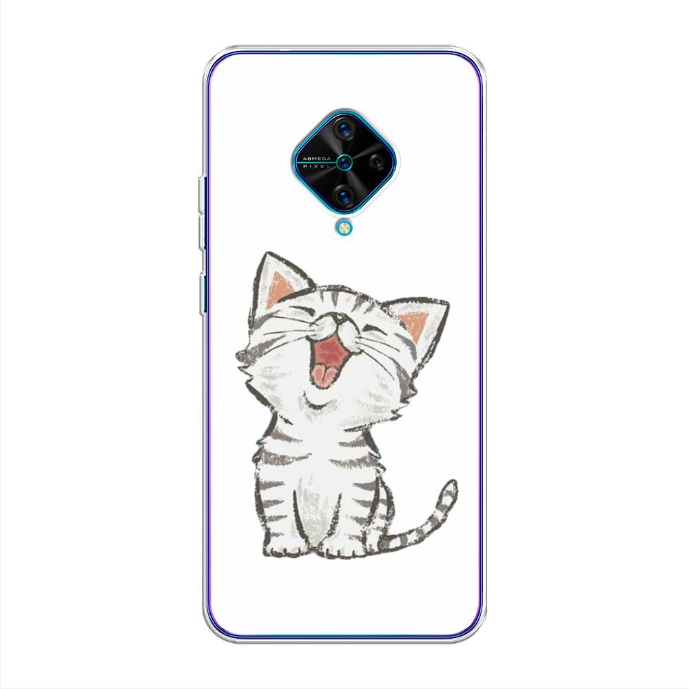 

Чехол Awog на Vivo V17/Y9s "Котенок рисованный", Разноцветный, 261550-1