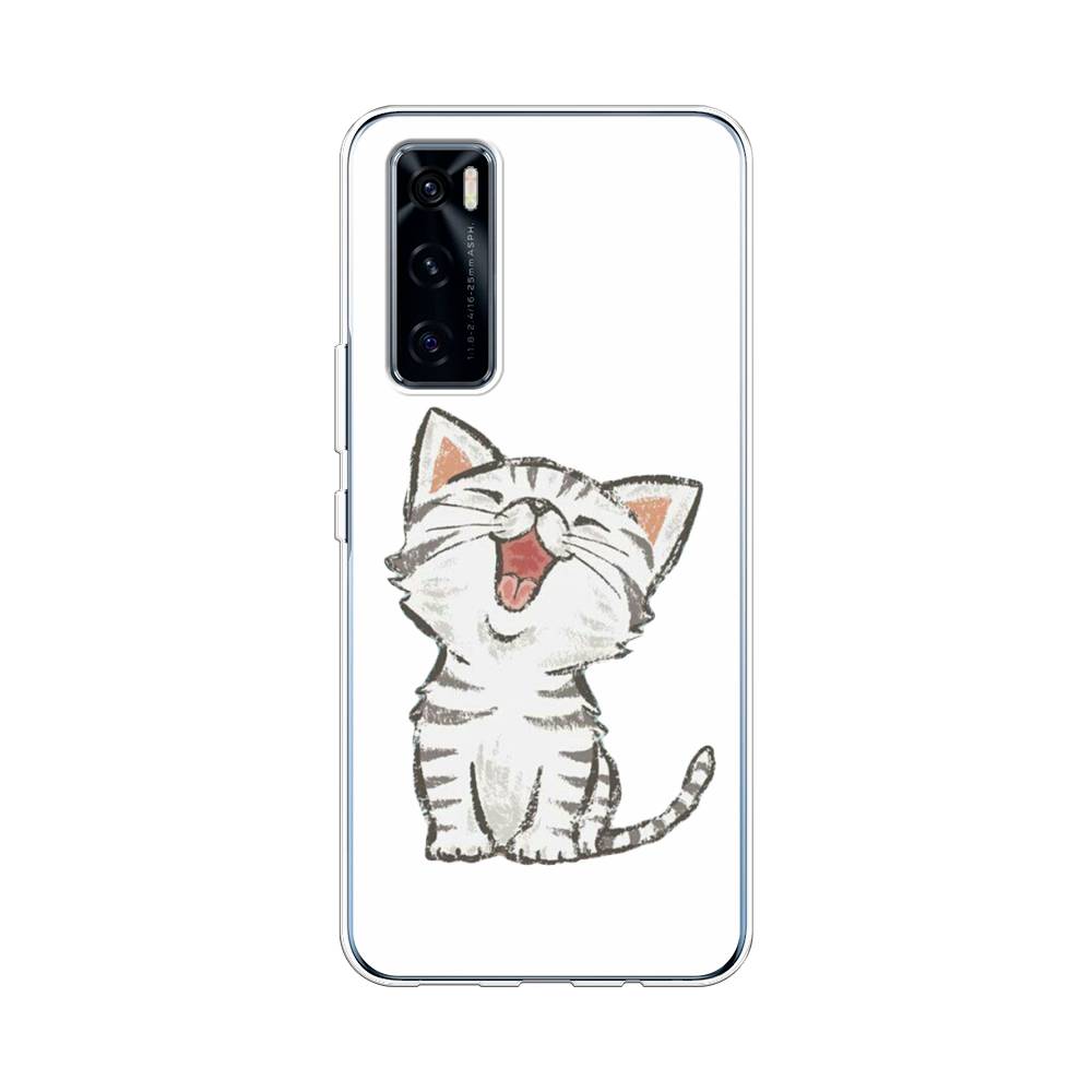 

Чехол Awog на Vivo V20 SE "Котенок рисованный", Разноцветный, 263550-1