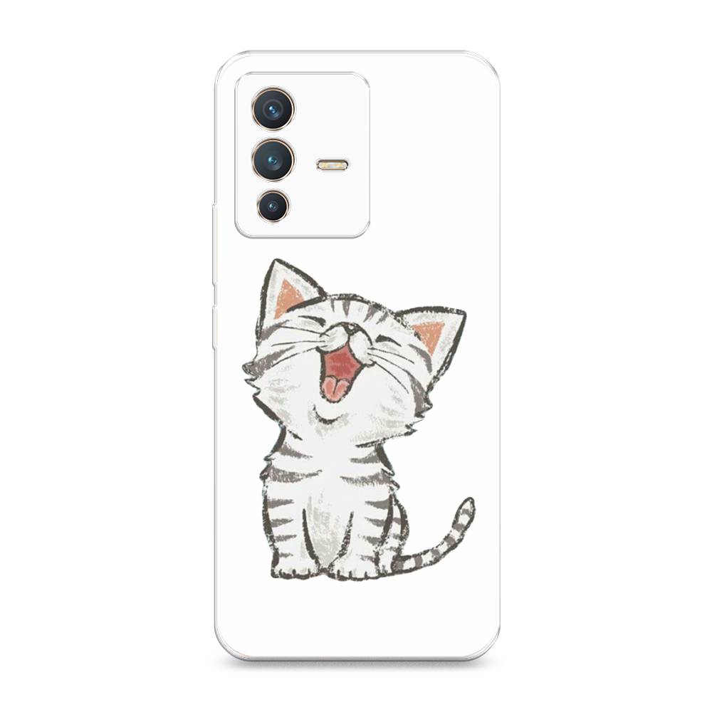 

Чехол Awog на Vivo V23 "Котенок рисованный", Разноцветный, 266050-1