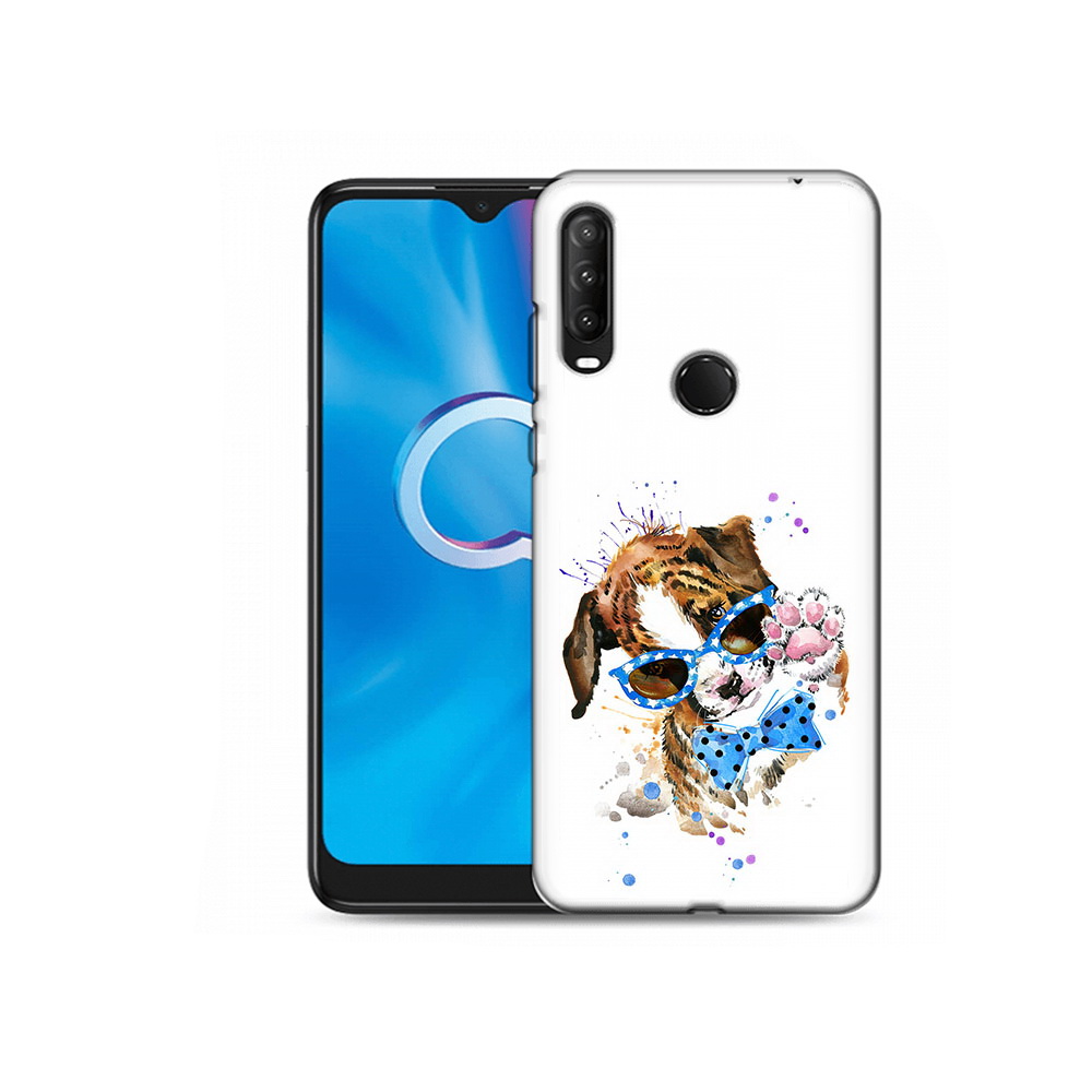 

Чехол MyPads Tocco для Alcatel 1S (2020) 5028Y лапочка (PT145668.665.434), Прозрачный, Tocco