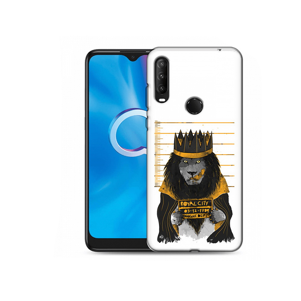 

Чехол MyPads Tocco для Alcatel 1S (2020) 5028Y лев в законе (PT145668.665.435), Прозрачный, Tocco