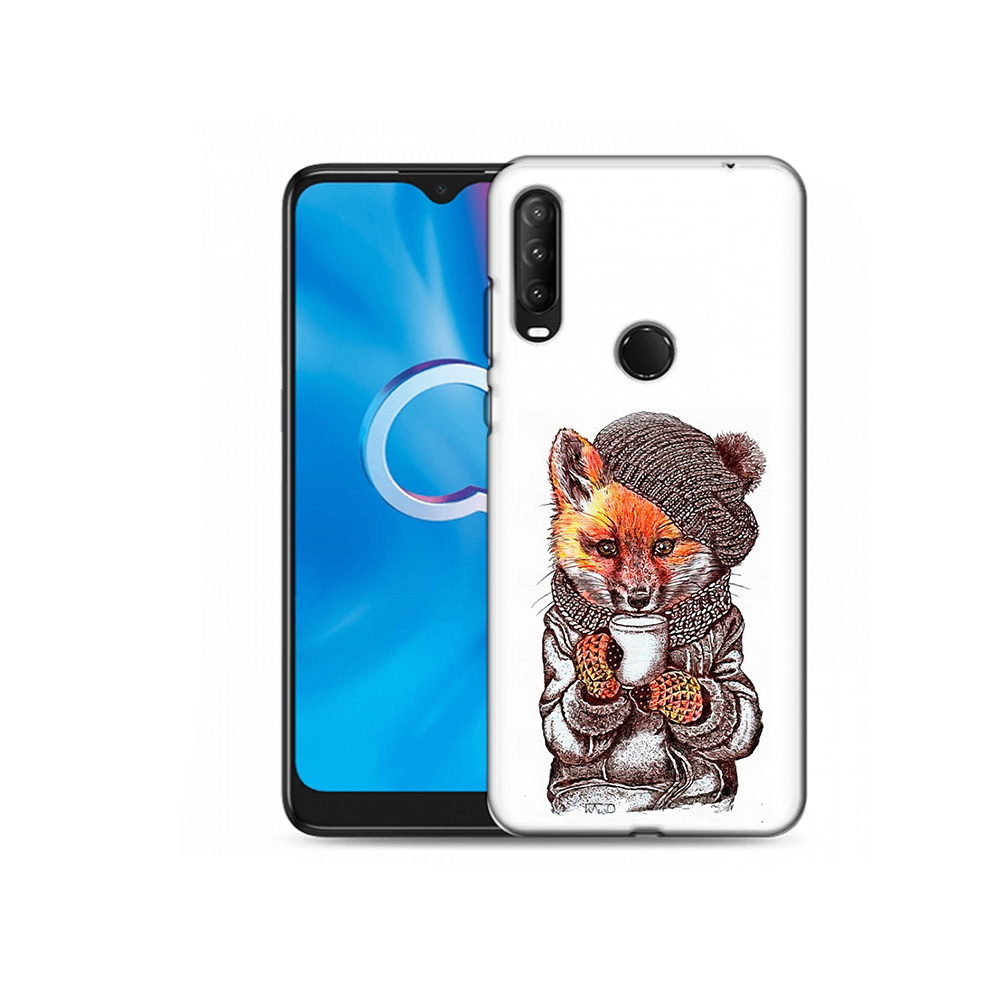 

Чехол MyPads Tocco для Alcatel 1S (2020) 5028Y лиса в шапке (PT145668.665.437), Tocco