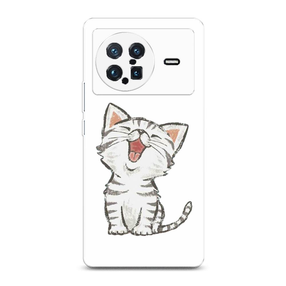 

Чехол Awog на Vivo X Note "Котенок рисованный", Разноцветный, 266950-1