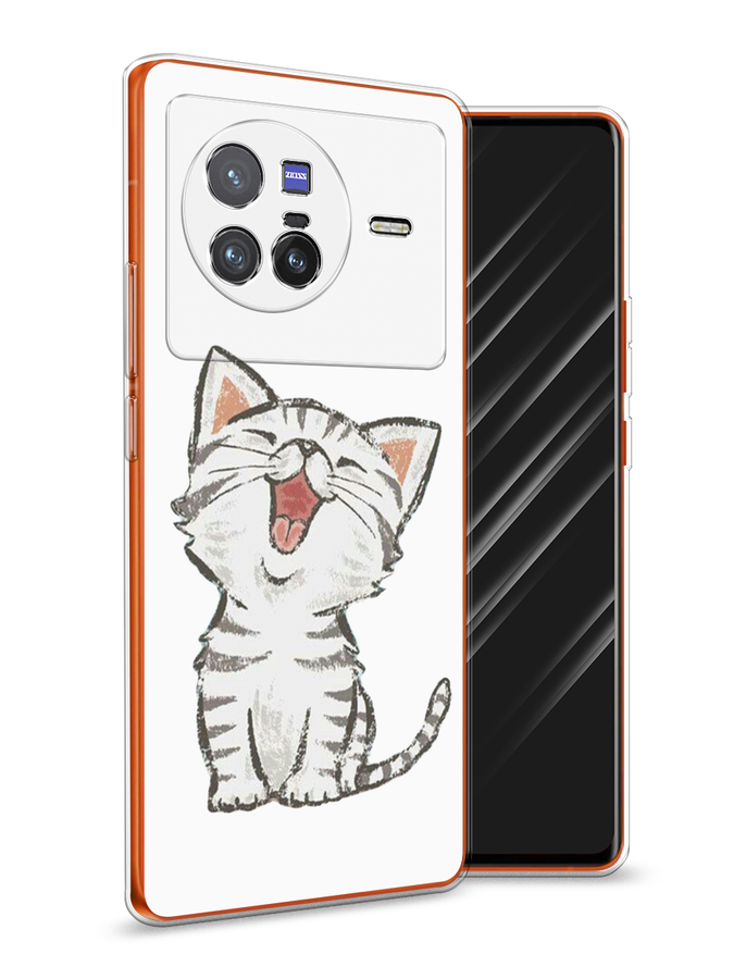 

Чехол Awog на Vivo X80 "Котенок рисованный", Разноцветный, 266550-1