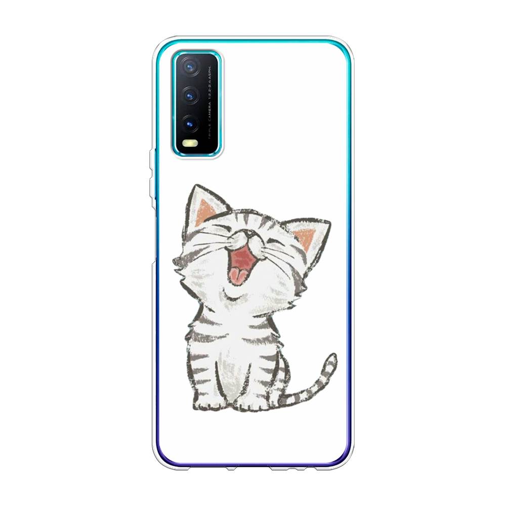 

Чехол Awog на Vivo Y20 "Котенок рисованный", Разноцветный, 263650-1