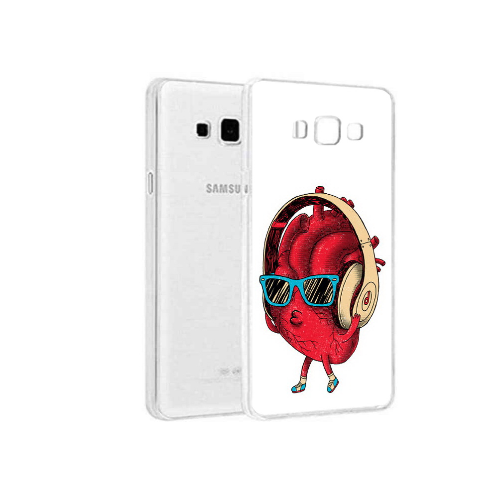 

Чехол MyPads Tocco для Samsung Galaxy On5 слушай сердце, Прозрачный, Tocco
