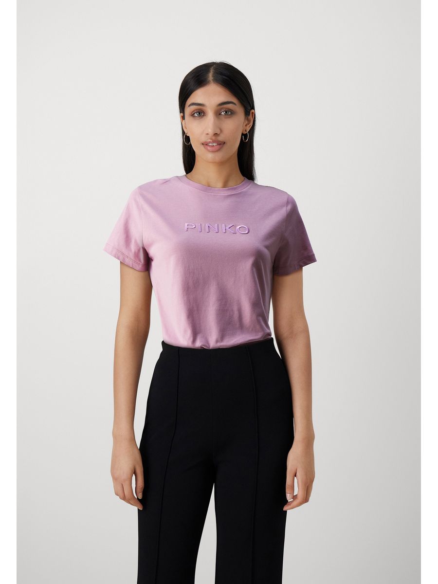 

Футболка женская Pinko P6921D09O розовая XL, Розовый, P6921D09O