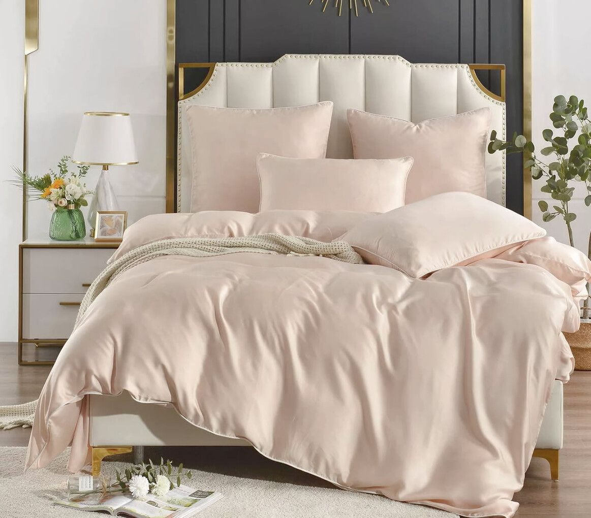 

Пододеяльник Maktex из тенселя 145 х 215 60S 54-020 Розовая лаванда, Розовый, Пододеяльники из тенселя