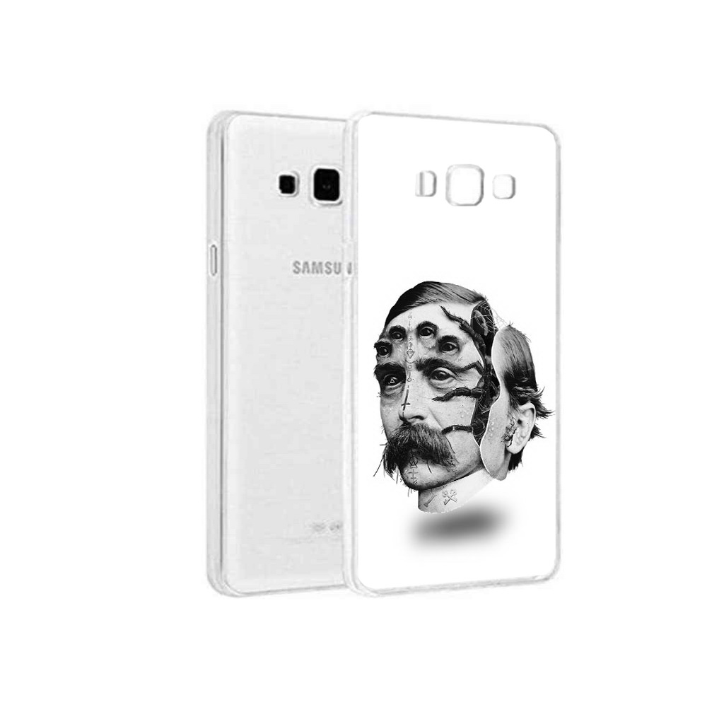

Чехол MyPads Tocco для Samsung Galaxy On5 страшное лицо мужчины, Прозрачный, Tocco