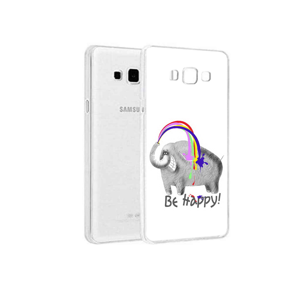 

Чехол MyPads Tocco для Samsung Galaxy On5 счастливый слон, Прозрачный, Tocco