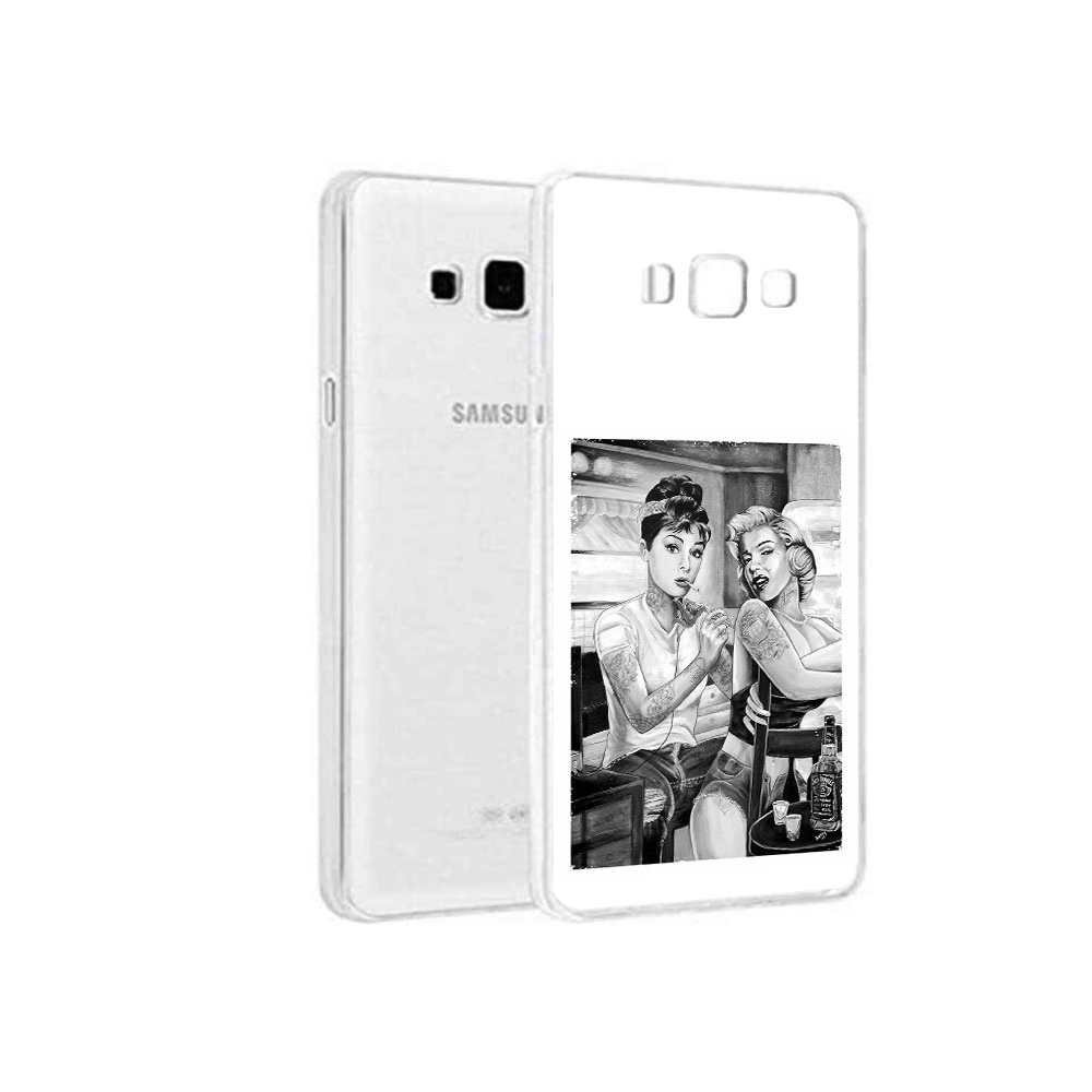 

Чехол MyPads Tocco для Samsung Galaxy On5 тату мастер, Прозрачный, Tocco