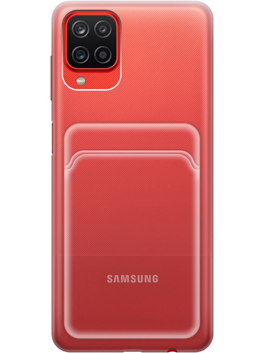 

Силиконовый чехол на Samsung Galaxy A12 / M12 прозрачный, 20012002